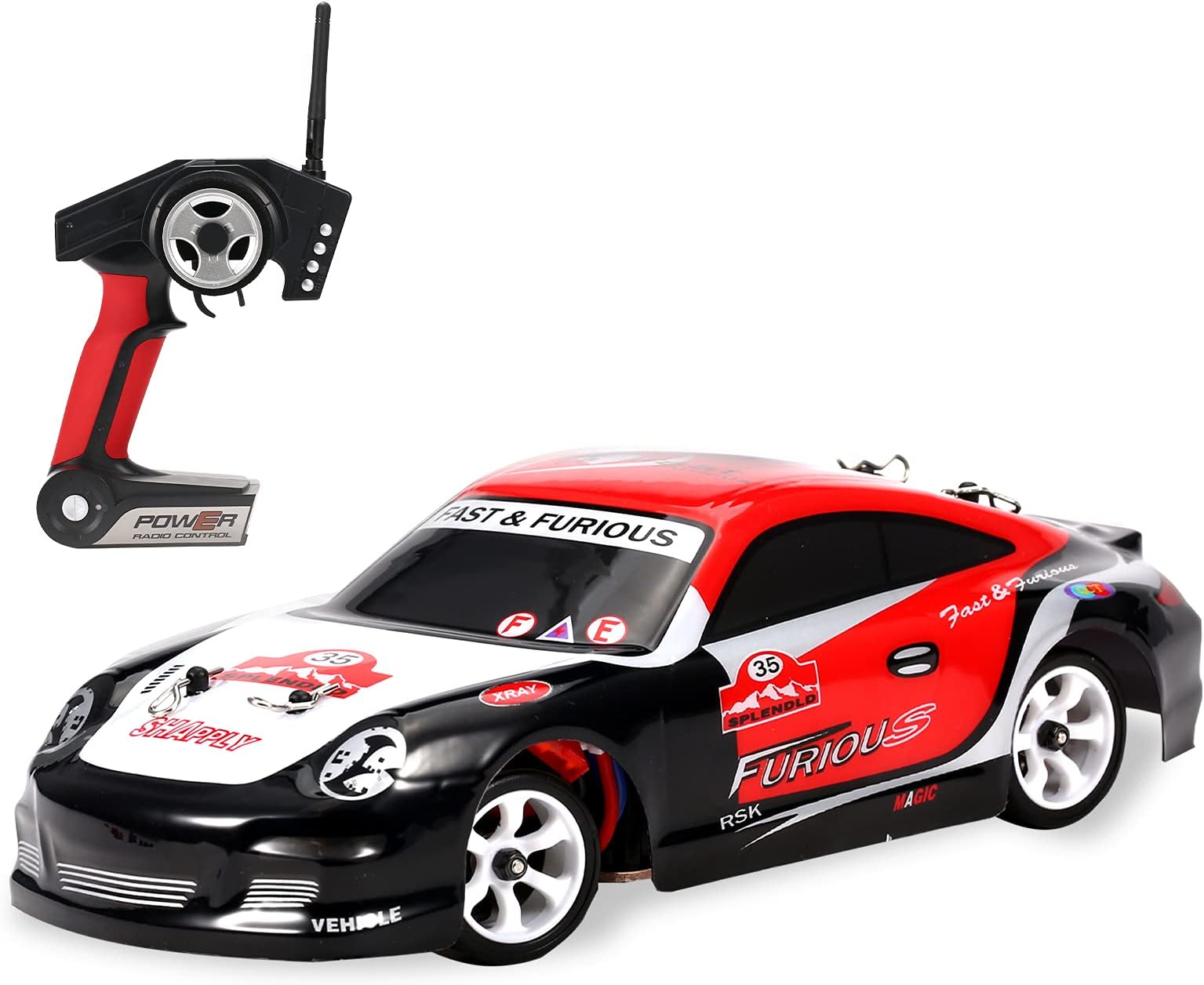 GoolRC RC Car K969, 1:28, 2.4GHz, 4WD, 30km/h, for Kids and Adults
