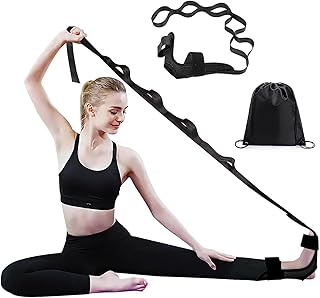 Yoga Stretching Strap, Leg Stretcher for Plantar Fasciitis Flex Stretcher Belt, Fascia Stretcher, Ankle Ligament Stretcher Belt for Improve Strength, Leg and Foot Stretch Assist