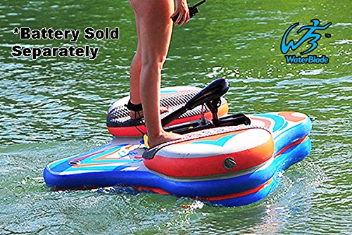Waterblade Motorized Electric SUP Stingray (Blue/Orange) - coolthings.us