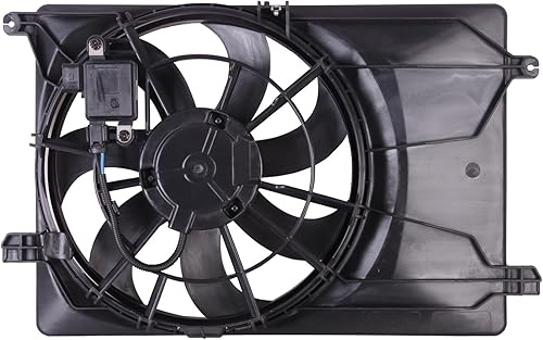Vista 341 de Conjunto de ventilador de refrigeración del radiador del motor para Mini Cooper/Cooper S R57 09-15 / R58/R59 12-15 / Clubman R55 08-14