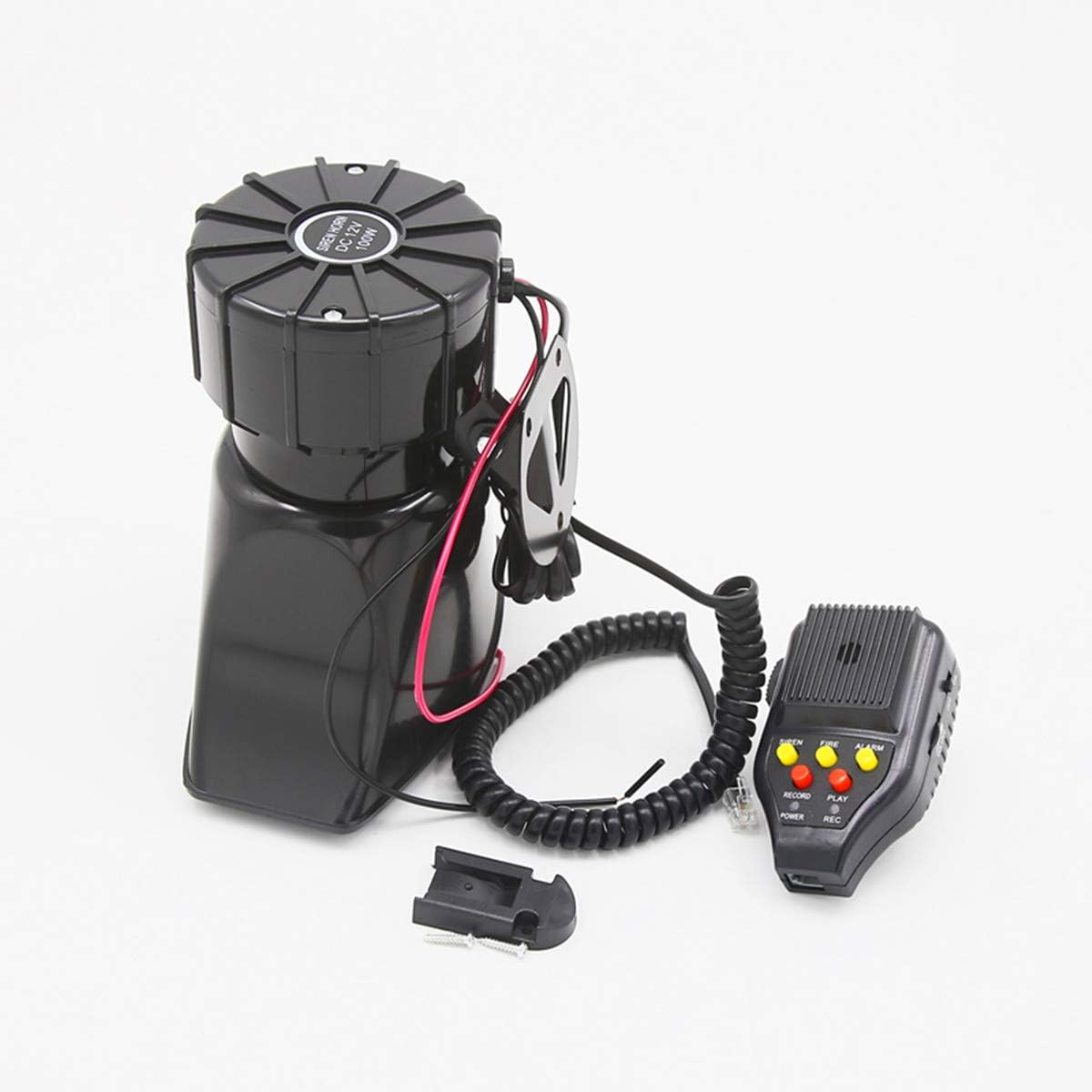 Mini Hupe Alarmsirene 110dB - Kabelgebundener Sicherheitsalarm 12V Für Auto & Haus