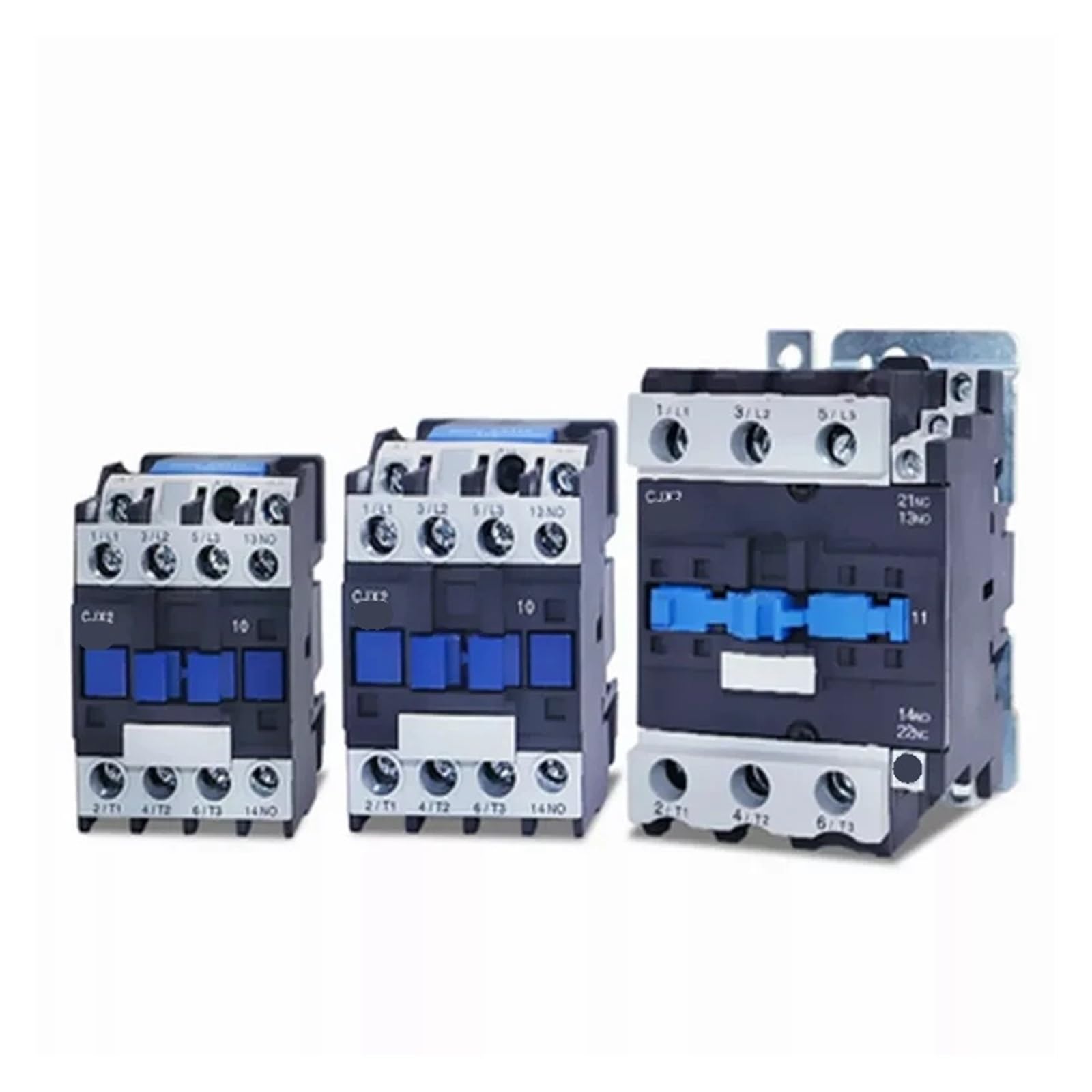 Contactor CA LC1D 25 A CJX2-2501 electromagnético para motor trifásico 110/220/380 V 3 polos (AC 220 V)
