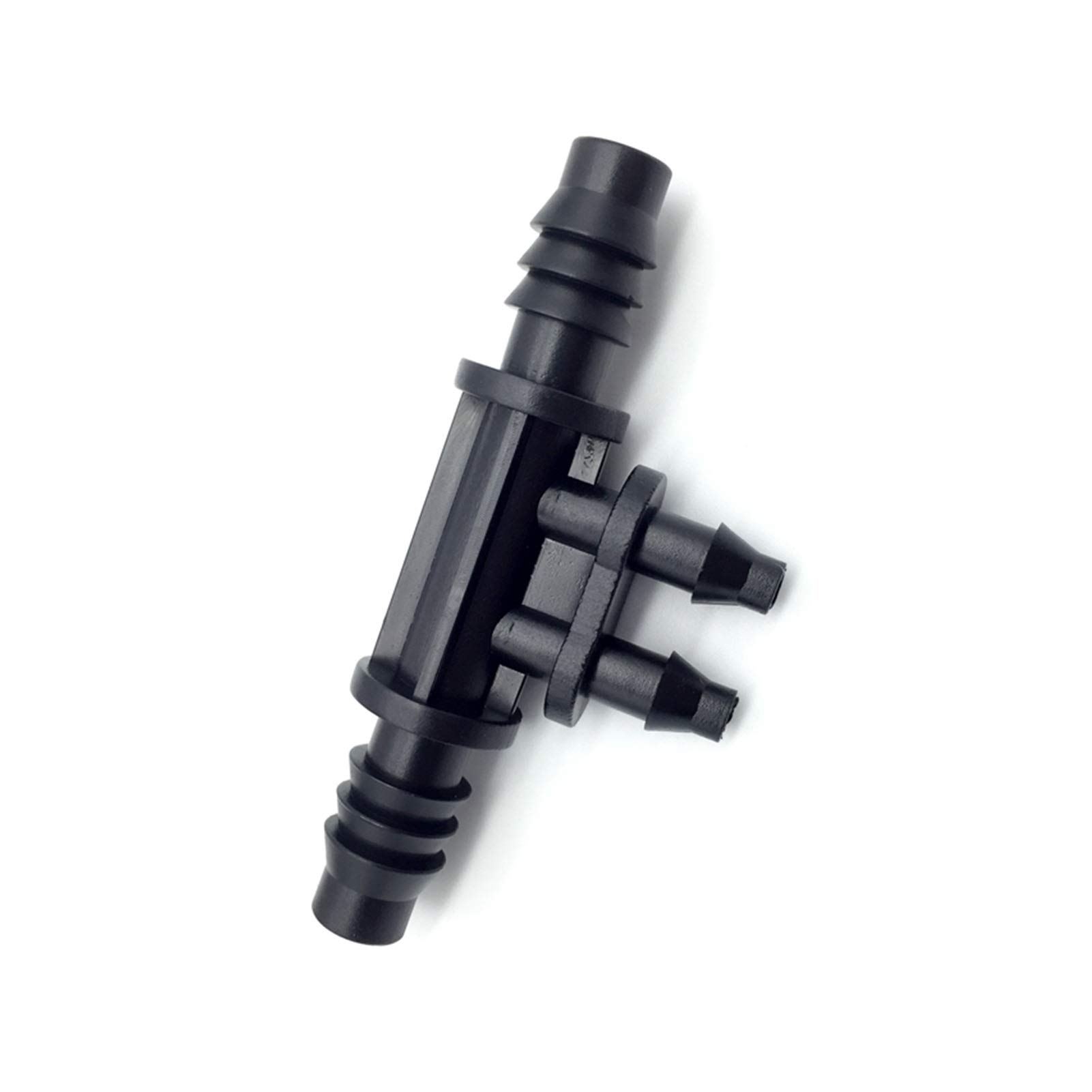 Tuyaux d'irrigation agricoles 1/4 raccordés par adaptateur de connecteur de tuyau