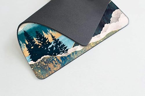 Miniatura 3 de Star Lake Spacefrog - Alfombrilla de mouse personalizada con base de goma antideslizante para computadoras, laptop, oficina, escritorio, accesorios