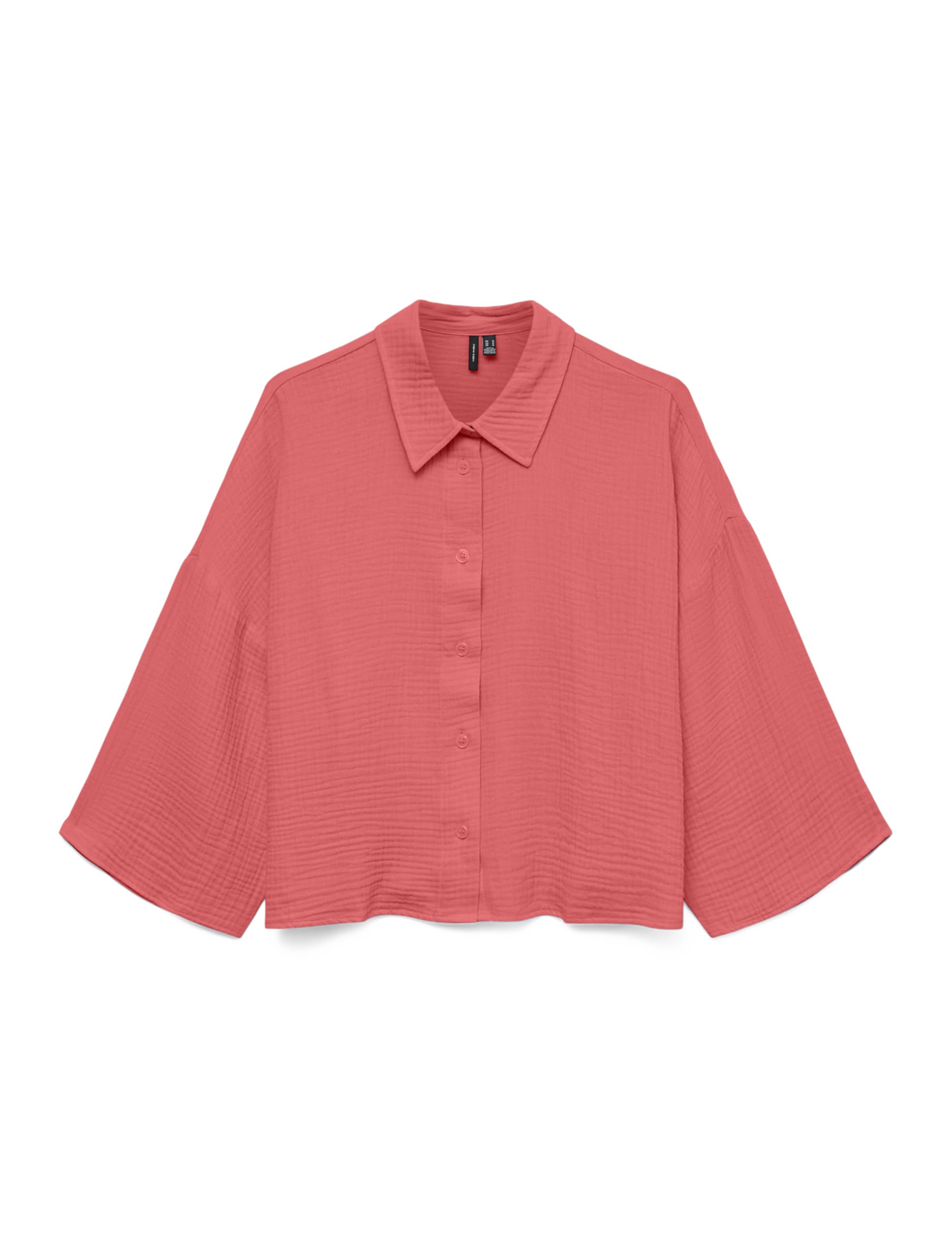 VERO MODA Women's Vmnatali Crop Shirt WVN Ga Noos, Dubarry, XL