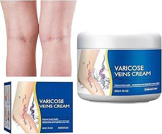 Varicose Veins Treatment for Legs, Spider Varicose Veins Relief Cream, Skin Cream for Legs 50g/1.76fl.oz (1)