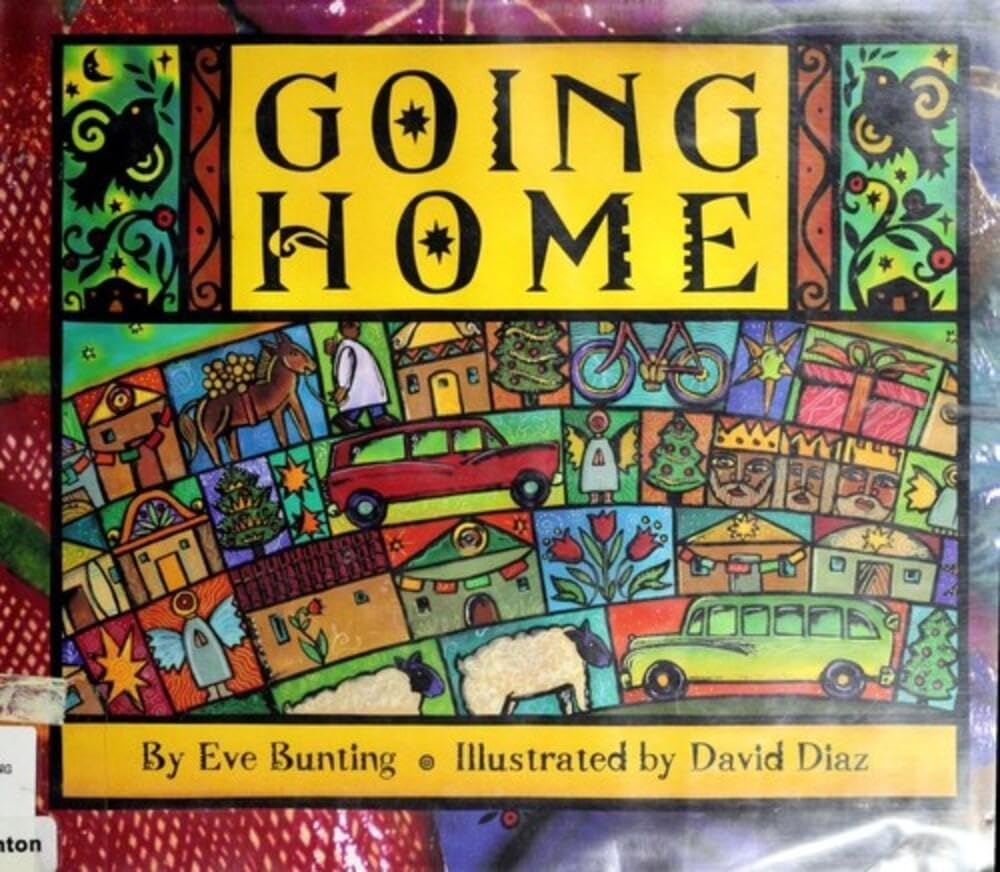 Cover of Going Home: A Christmas Holiday Book for Kids (Trophy Picture Books)