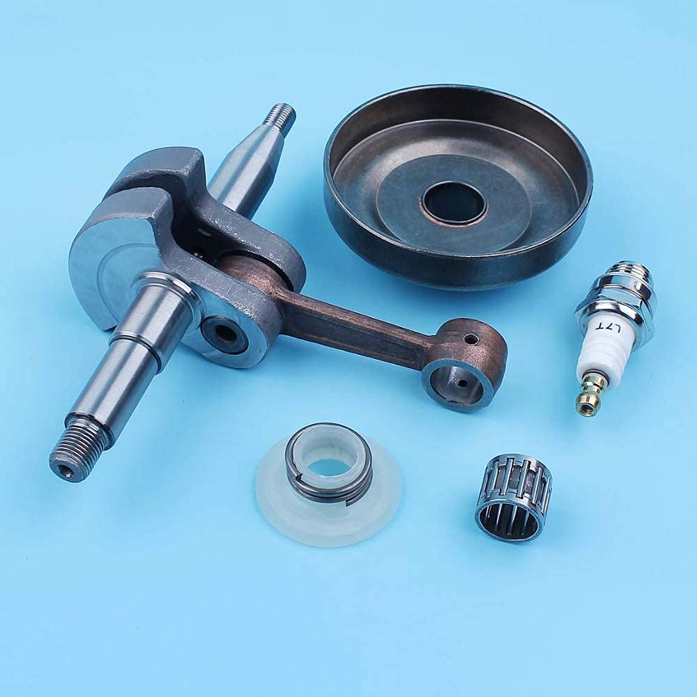 Kit de cojinete de Agujas de Engranaje helicoidal de Embrague de cigüeñal Compatible con Motosierra Husqvarna 350345340 503858071,503 85 80-71