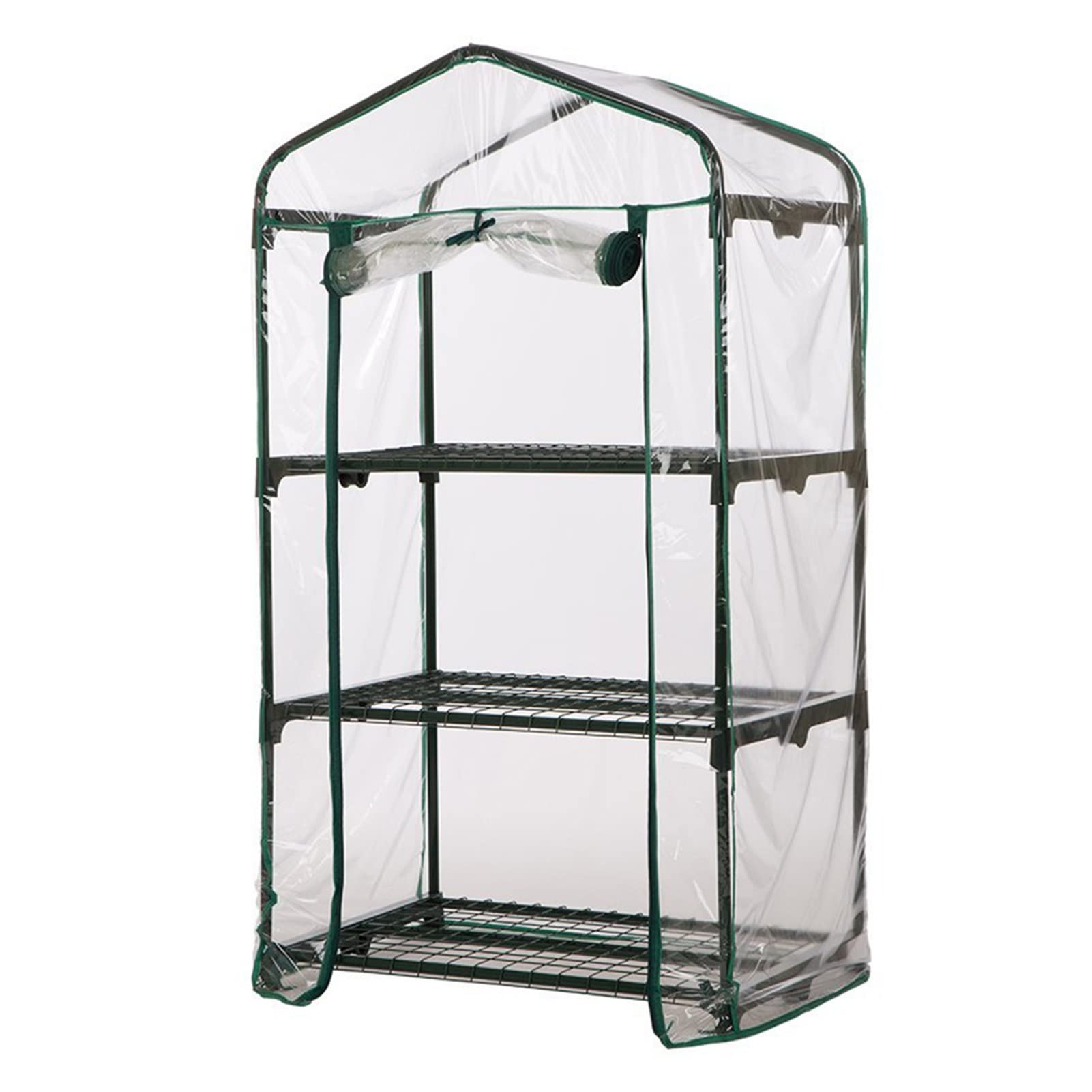 Tongfeng 1 Greenhouse Replacement, 3/4/5 Tier Greenhouse Replacement Plant, Transparent Pvc Indoor/Outdoor Tent With Zippered, For Plants Cold Frost Protection Wind Rain Proof