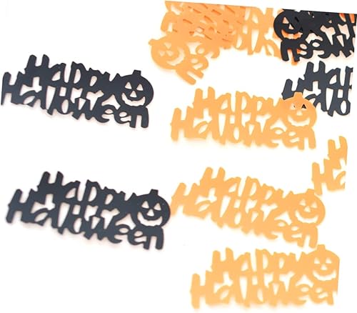 Miniatura 2 de Didiseaon 1 paquete de decoración de Halloween decoración de Halloween decoración de Halloween tirar confeti decoración de mesa de Halloween,