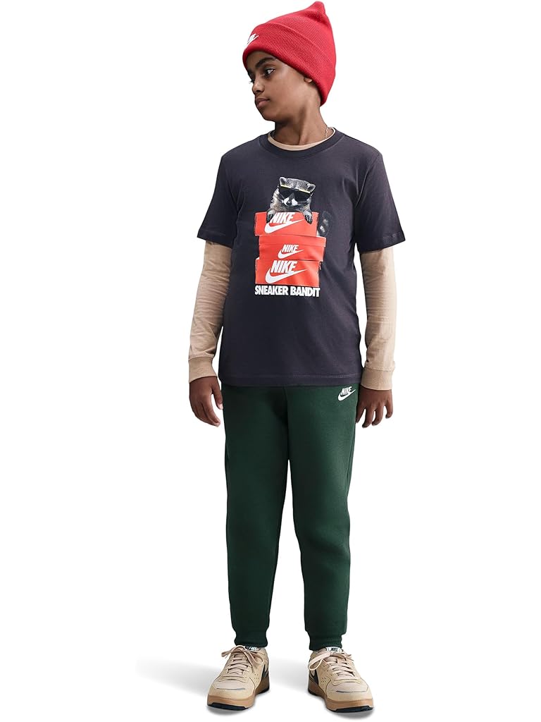 Purple Nike Sportswear T-Shirt (Little Kid/Big Kid)