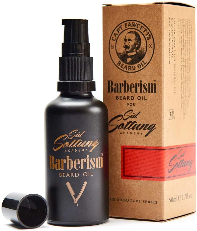 Captain Fawcett ‘s – Barberism Beard Oil For Sid Sottung Academy (baardolie, 50 ml)