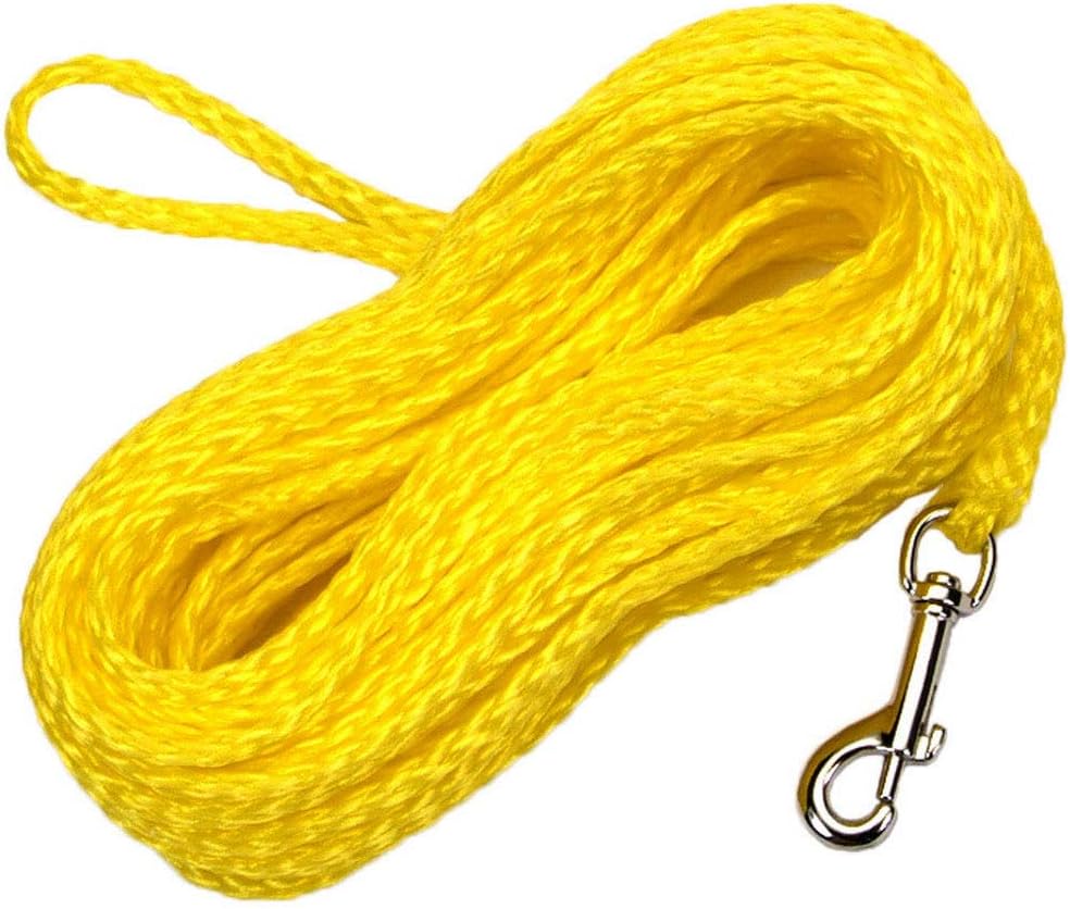 Coastal Pet R3850 G YEL50 Poly Check Cord, 1/4 by 50Feet, Yellow Amazon.co.uk Pet Supplies