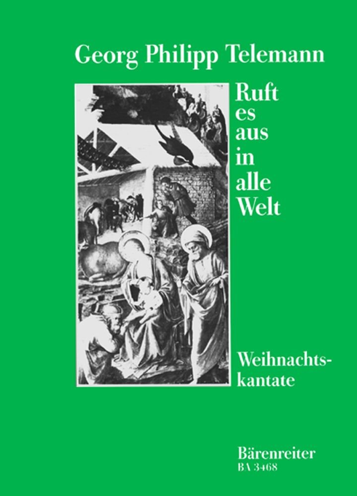 Barenreiter TELEMANN G.P. – ruft es aus in alle Welt — partytura