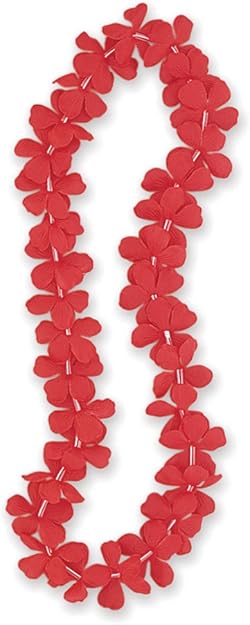 Unique Party 19172 40 Fabric Red Hawaiian Garland Lei Amazon Co Uk Home Kitchen Unique Party 19172 40 Fabric Red Hawaiian Garland Lei Amazon Co Uk Home Kitchen