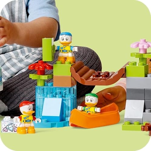 LEGO DUPLO Disney Topolino e i Suoi Amici Avventura in Campeggio, Set con Camper Giocattolo, Canoa e Figura di Paperina, Giochi per Bambini e Bambine da 2 Anni in su, Idea Regalo di Compleanno 10997 - Immagine 1