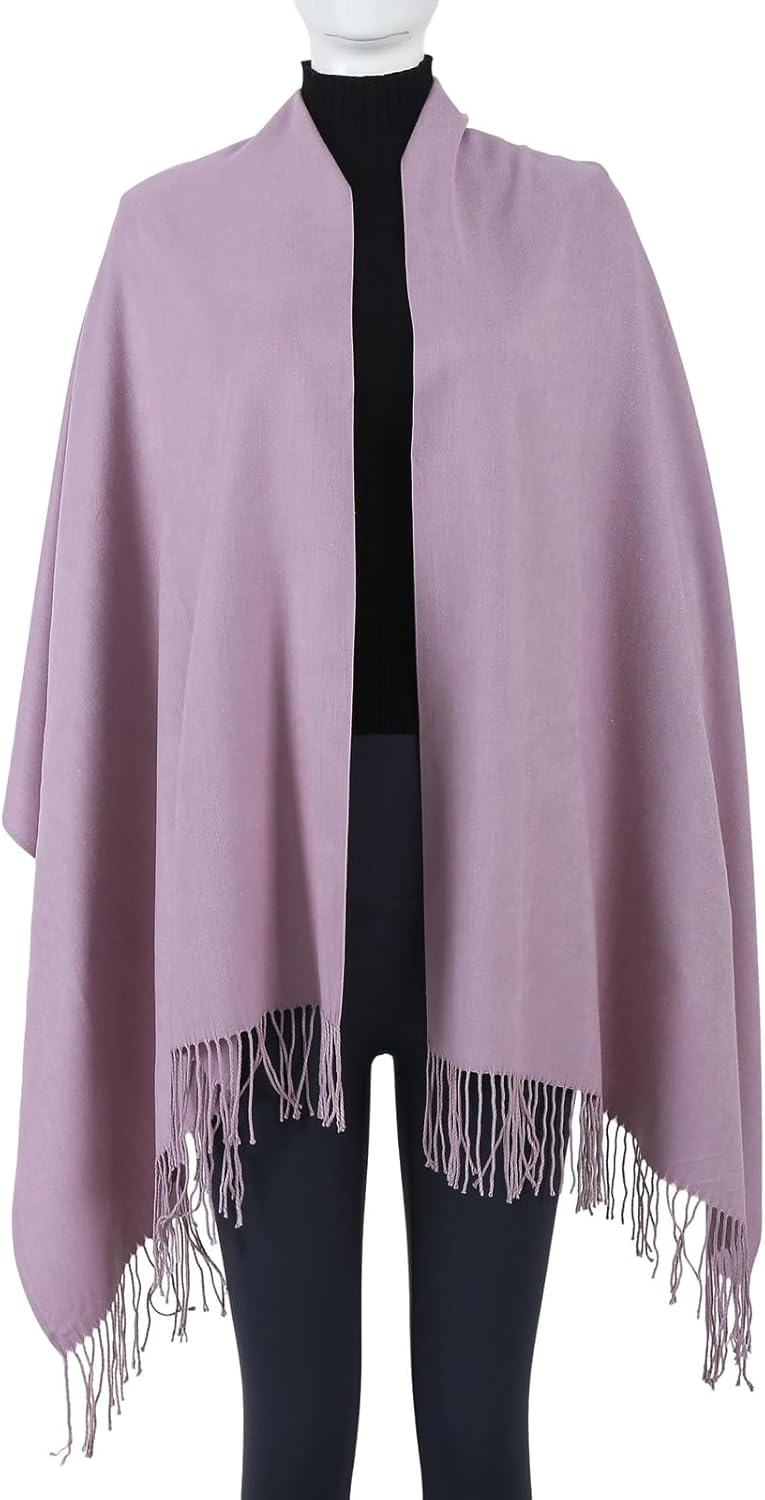 Scarf for Women Winter Pashmina Feel Shawl Wraps Softest Warm Blanket Oversized Scarves Evening Dress Wraps - Image 2
