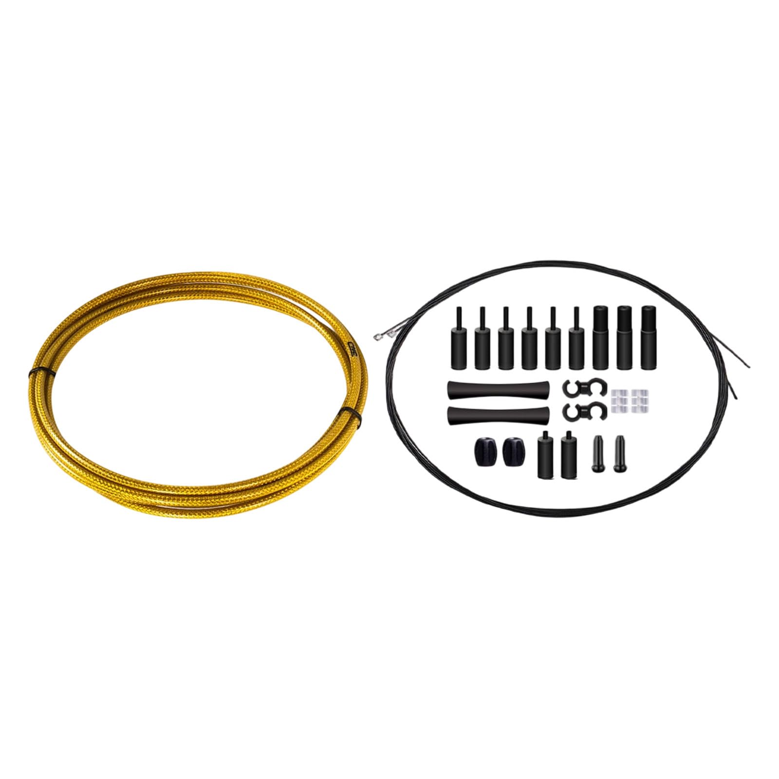 Braided Bike Shifts Housing Inner Wire Kits Mountain Bikes Derailleurs Cable Set with Housing Enduring Bicycle-Cable Set