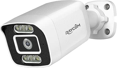 Rraycom [Human Detect 5MP PoE Camera, IP Camera Outdoor, 2