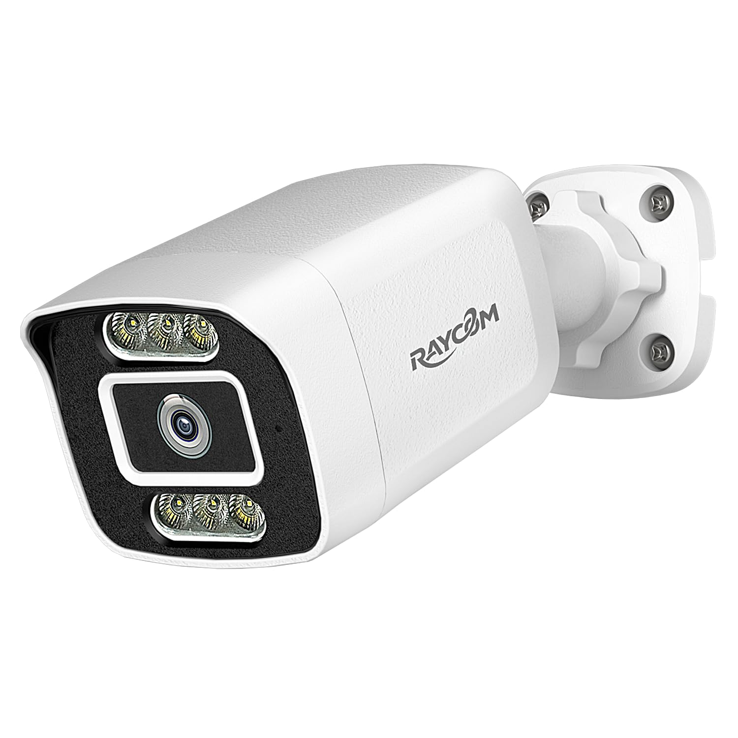 Rraycom Human Detect 5MP PoE Camera, IP Camera Outdoor, 2 Way Audio, Spotlight&Sound Alarm, Color Night Vision, 120° Viewing Angle, IP67 Waterproof, Remote Access, No Monthly Fee, Work w PoE NVR