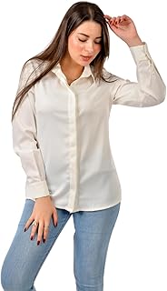 Satin Blouse - Satin Chemise - Hidden Buttons