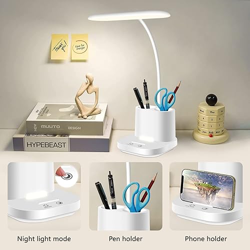 Miniatura 6 de WindyHill LED Desk Lamp with Pen & Phone Holder