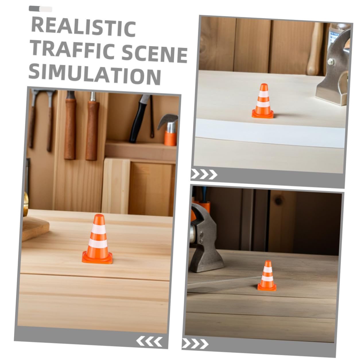 Toyvian Mini Cônes de Signalisation et Jeu Interactif Orange en Plastique Lot de 100 Jouet Éducatif pour Apprentissage Cognitif pour Garçon et Filles en Intérieur et Extérieur