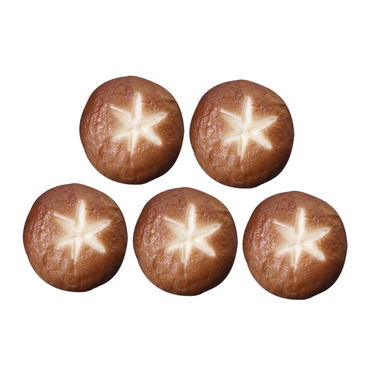 MAGICLULU Lot De 5 Champignons Artificiels pour Barbecue Réalistes Et Robustes 5 X 5