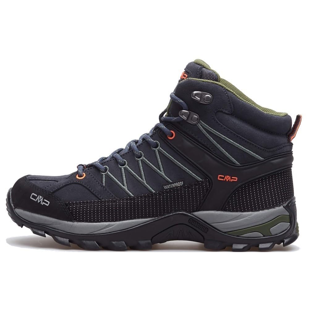 Cmp Herren Trekking Outdoor Schuhe Wanderschuhe Rigel MID Shoes Waterproof 3Q12947