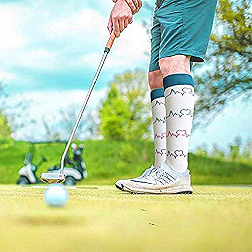 7 par skarpet kompresyjnych 20-30 mmHg dla mężczyzn/kobiet regeneracja pielęgniarka bieganie macierzyństwo ciąży lot podróż medyczne zdrowie sport