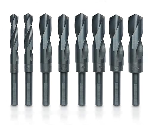 Miniatura 5 de Hiltex 10005 HSS juego de brocas industriales Silver y Deming 8 unidades  punta de  pulgada