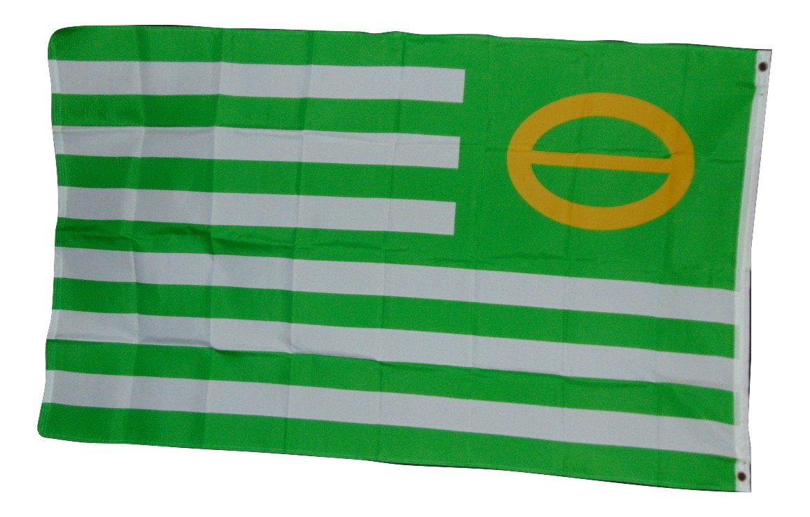 Ecology Flag 3x5 Ft – Green Environmentalist Movement Flag – Earth Eco US – Polyester