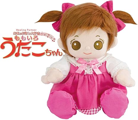 Amazon Co Jp デジレクト ヒーリングパートナー お歌とお話大好き ももいろうたこちゃん ウタコチャン 歌子ちゃん しゃべる人形 おしゃべり ぬいぐるみ ピンク タカラトミーアーツ おもちゃ