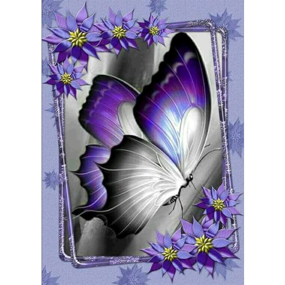 VAIIEYO 5D Diamond Painting Papillon, Broderie Diamant Insecte