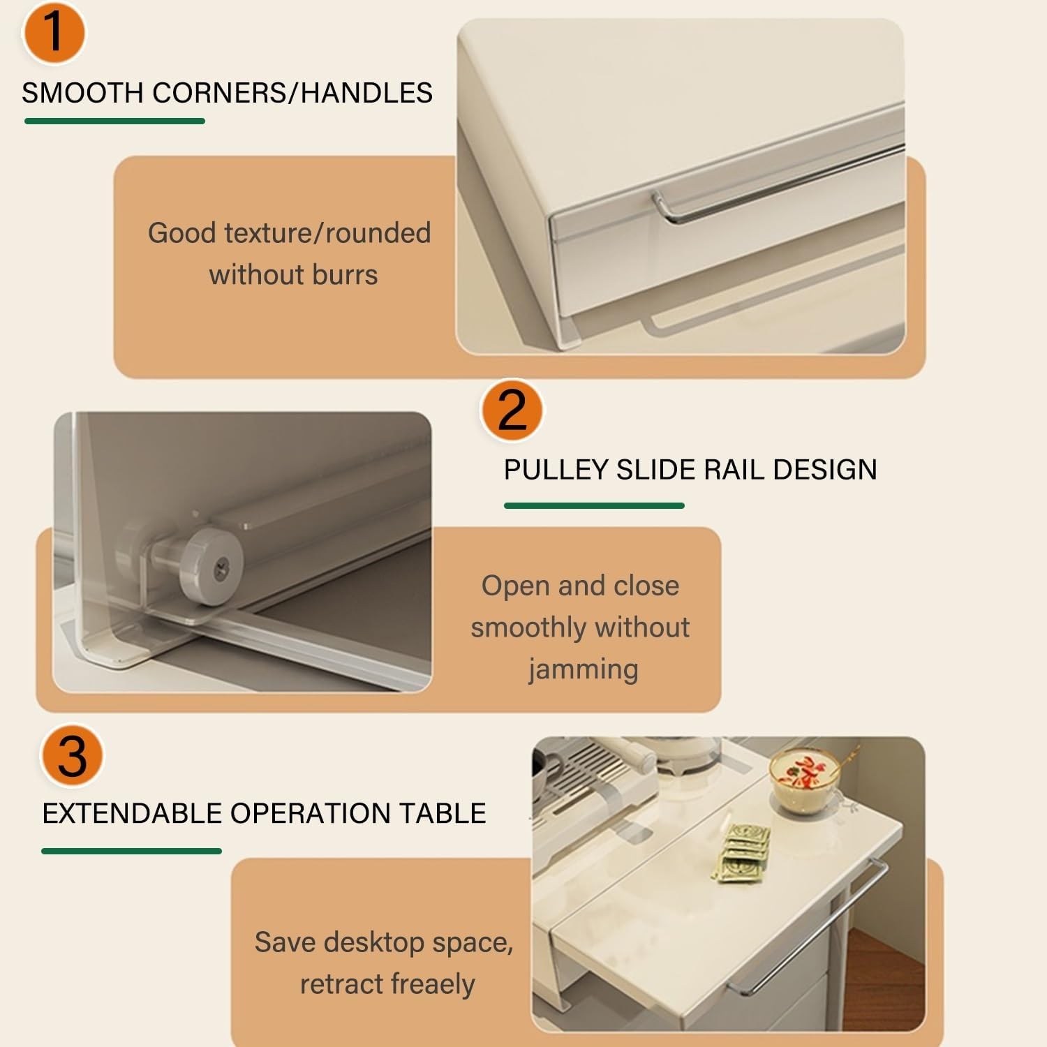 Organizador de barra de café de metal grande para encimera, barra de café y armario de cocina, soporte para tazas de té, estante multiusos para ahorro de espacio en la oficina en casa (blanco)