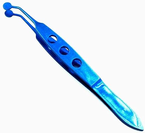 Instrumentos oftálmicos de punta redonda del expresor 16.4 ft m del fórcep de las glándulas Meibomian del titanio