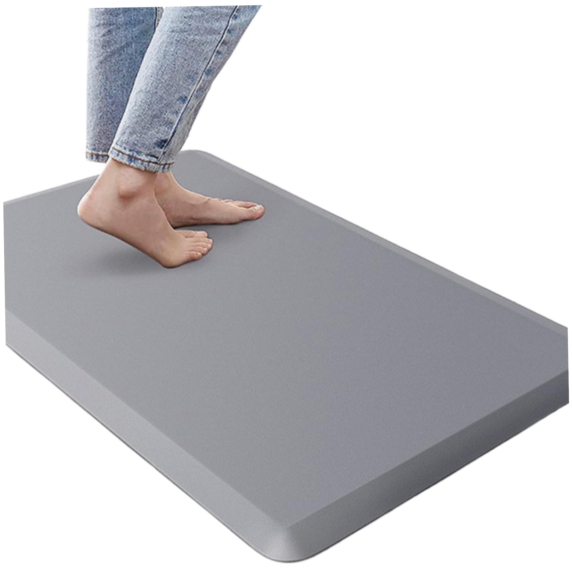 Tapis anti-fatigue 17,3 x 30 x 0,5 pouces pour sol de cuisine antidérapant