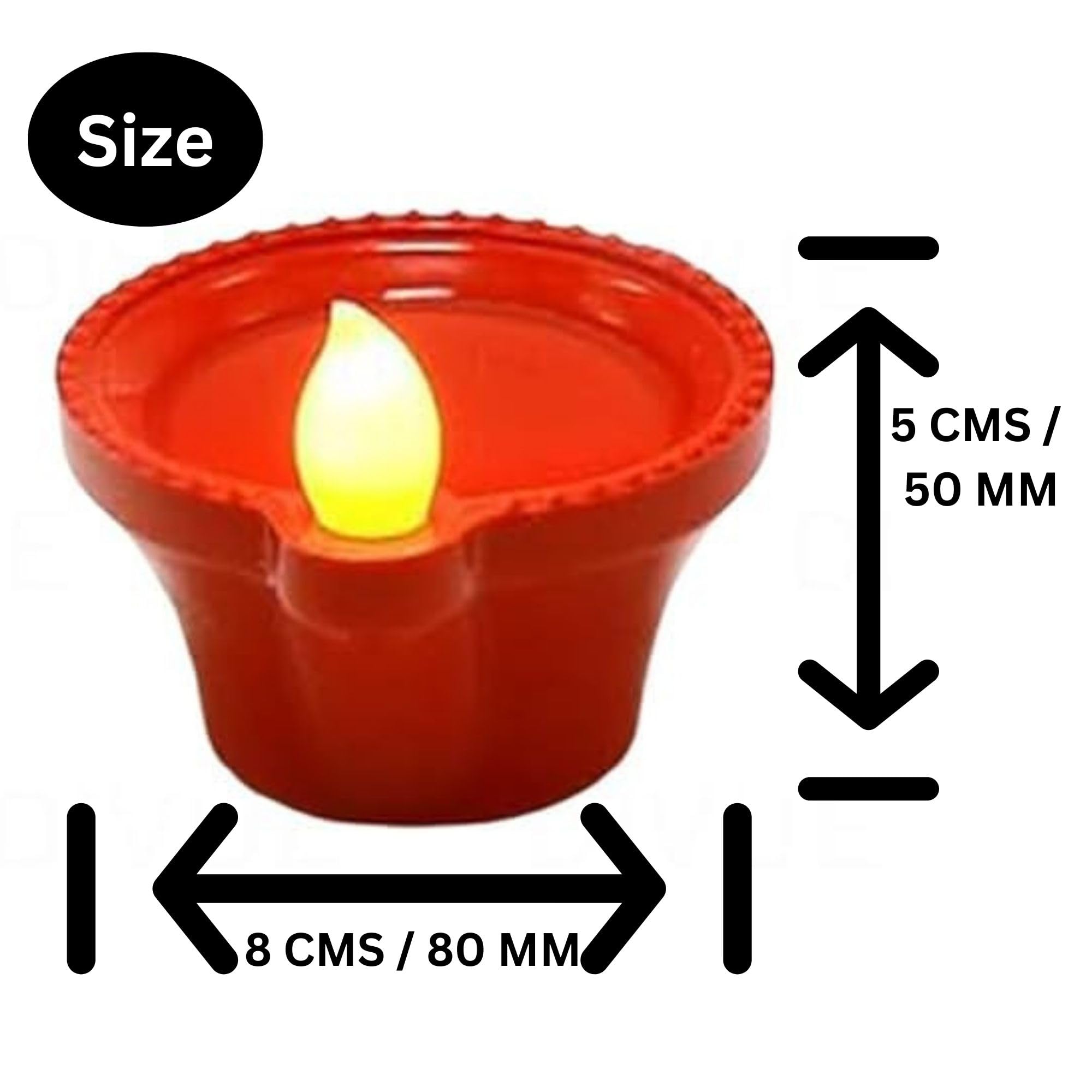 LED Water Sensor Diyas - Flameless Diwali Lights -6