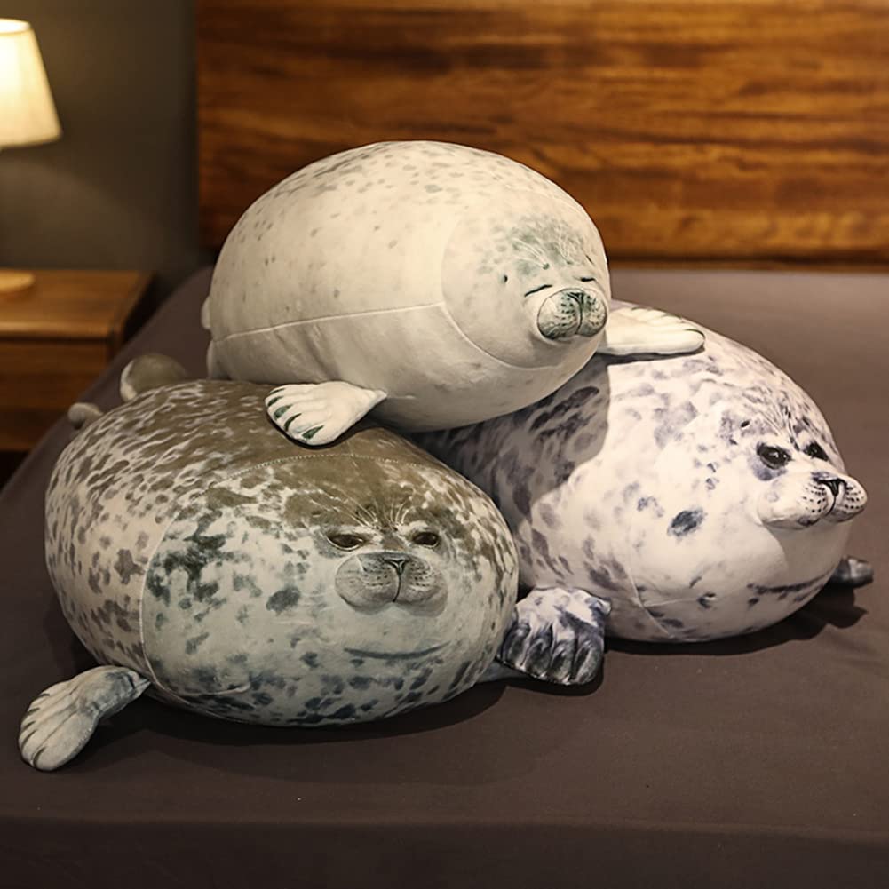LICHENGTAI Robben-Plüschtier Als Kissen – 30 Cm, Aus Superweichem Kristallplüsch & PP-Baumwolle, Kuscheliges Geschenk Für Kinder