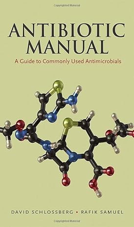 Antibiotic Manual: A Guide To Commonly Used Antimicrobials