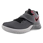 Nike Kyrie Flytrap III Mens Basketball Shoes (Cool Grey/Black-Bright Crimson-White, Numeric_8)