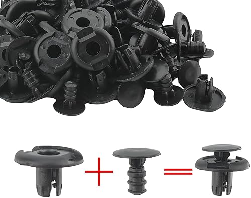 Miniatura 3 de Topkidame 50 piezas de guardabarros para guardabarros compatible con Toyota Lexus 90467-07164 Camry, Celica, Corolla iM, Echo, Highlander, Prius,