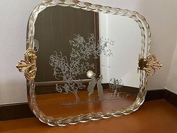 Amazon.co.jp: ベネチアンガラス ムラーノ ミラートレイ ムラーノ Amazon.co.jp: ベネチアンガラス ムラーノ ミラートレイ ムラーノ