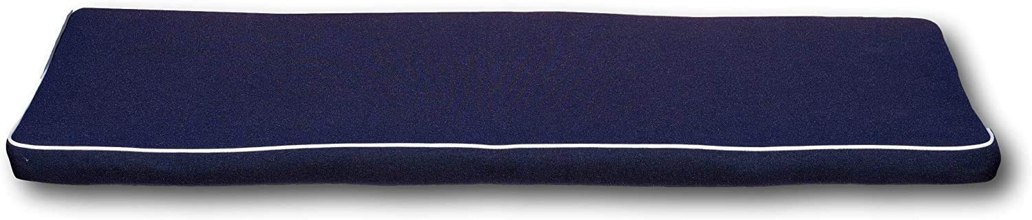 AORUIPatio Bench Cushion Waterproof Outdoor Indoor Seat Cushions Universal Lounge Chair Mat Wicker Chair Pads, 2 3 4 Seater Garden Furniture Mat,Comfortable Durable,180cm