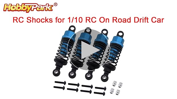 Amazon.com: (4-Pack) HobbyPark Aluminum Shock Absorber