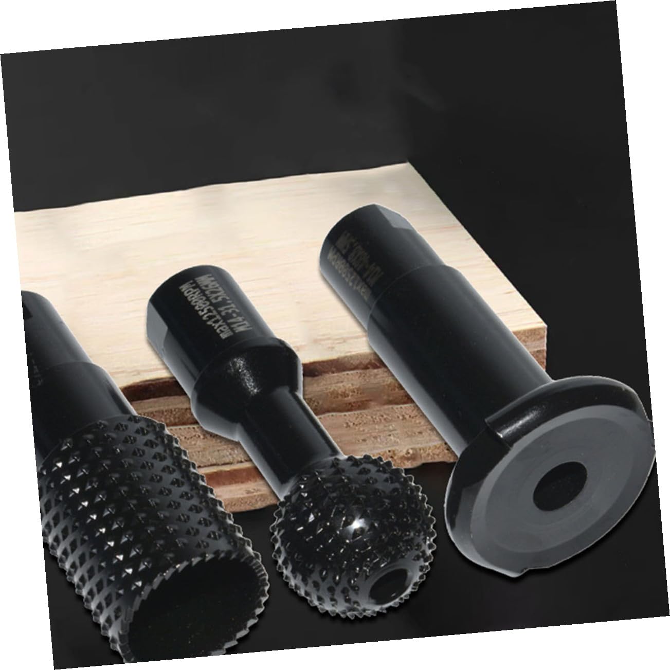 Cabilock Juego de Herramientas Eléctricas para Tallado de Madera Fresas Angulares y Brocas de Corte Accesorio para Amoladoras para Trabajos de Ranurado y Acabado Carpintería