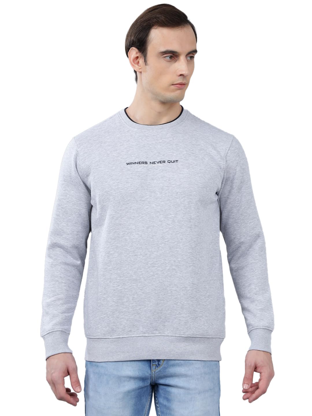 cantabil Solid Full Sleeves Round Neck Regular Fit Men Casual Sweatshirt | Casual Winter Wear Sweatshirt for Men | Mens Sweatshirt for Winter Wear (P_MSWS00173)-picture-29