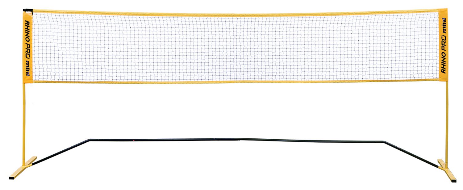 Champion Sports Adjustable Racquet Sport Net: Portable Racket Sport Game Net for Volleyball, Tennis, Pickleball, and Badminton - Multiple Widths