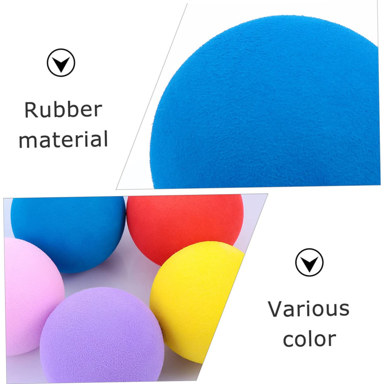 HEMOTON Golf Juegos The Game Bolas Qteden Juego Ball Entrenamiento Interior Práctica para Pelota para Practicar Pelota De Entrenamiento Caucho Sintético
