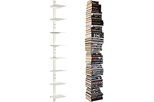 Invisible Floating Bookshelf for Wall Mounted